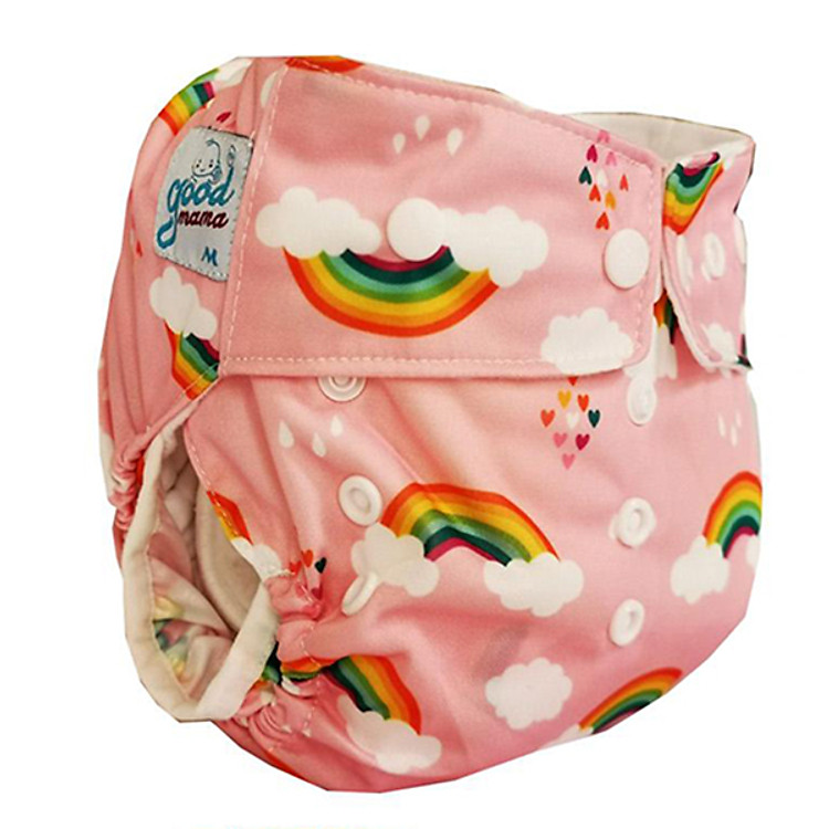 Bỉm vải Goodmama siêu chống tràn hình cầu vồng