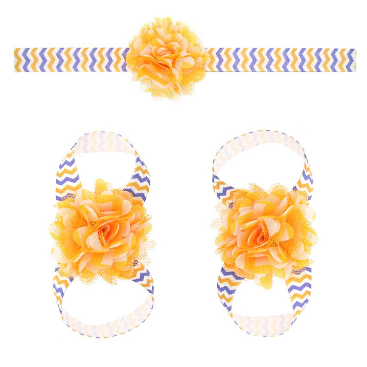 Combo băng đô và nơ chân xinh xắn cho bé BĐNC01