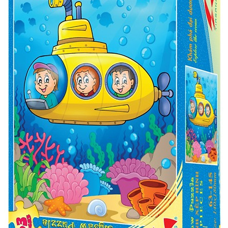 Tranh xếp hình Tia Sáng 63 mảnh Chính hãng Giá rẻ - Hình ảnh 2