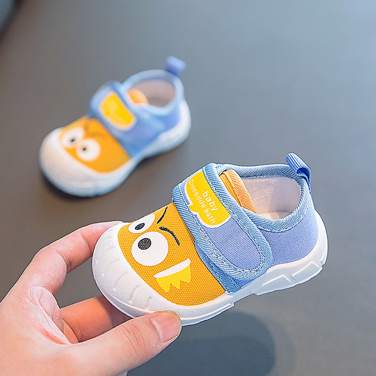 Giày Tập Đi Em Bé Trai Bé Gái Từ 0 - 3 Tuổi Đế Mềm Chống Trơn Trượt Dép Tập Đi G23