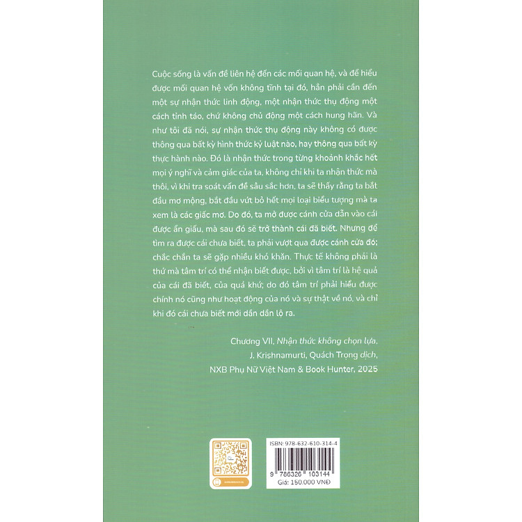 Nhận thức không chọn lựa - Vượt qua rào cản ý nghĩa và ngôn từ - Ảnh 2