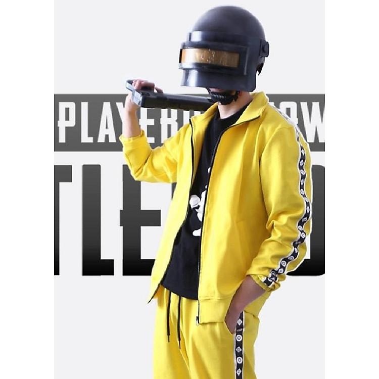 BỘ VÀNG PUBG COSPLAY, PUBG TRACK SUIT BANANA COSPLAY, PUBG COSPLAY, ĐỒ PUBG, SET BỘ VÀNG PUBG, PUBG COSPLAY, PUBG MOBILE, BỘ ĐỒ PUBG, PUBG, QUẦN ÁO PUBG, ÁO PUBG, PHỤ KIỆN PUBG