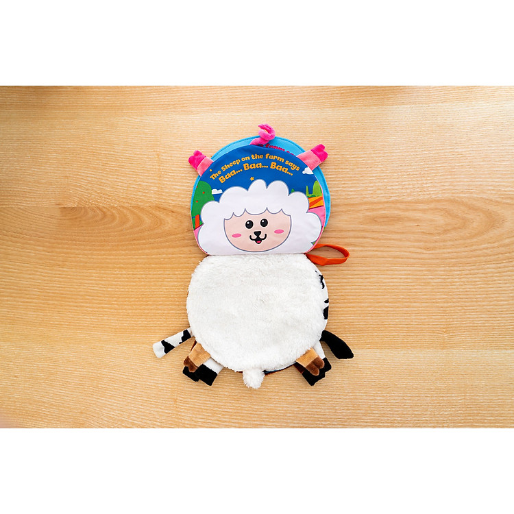 Sách Vải Lật Mở Đa Tương Tác Cho Bé Chính hãng Ưu đãi - Hình ảnh 5