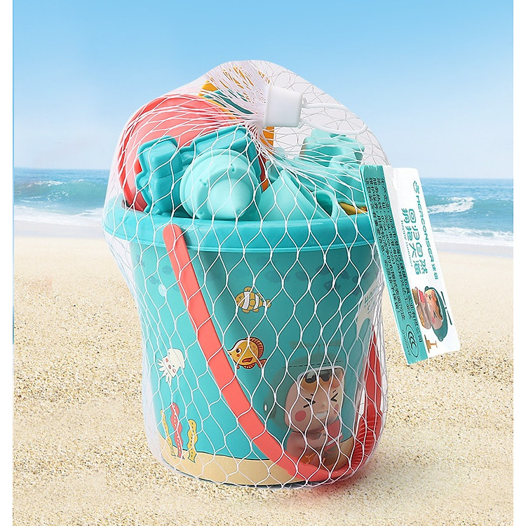 Bộ đồ chơi xúc cát 18 món an toàn Chính hãng Ưu đãi - Hình ảnh 2