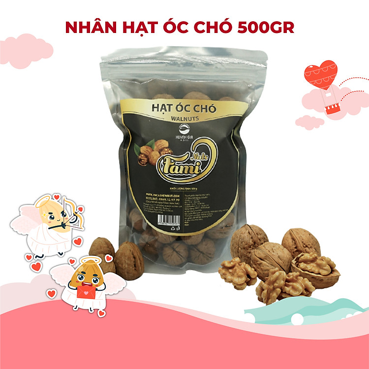 Hạt Óc Chó Faminuts Đóng Túi Zip 500g