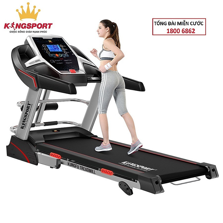 Máy chạy bộ tại nhà Kingsport Kungfu đa năng