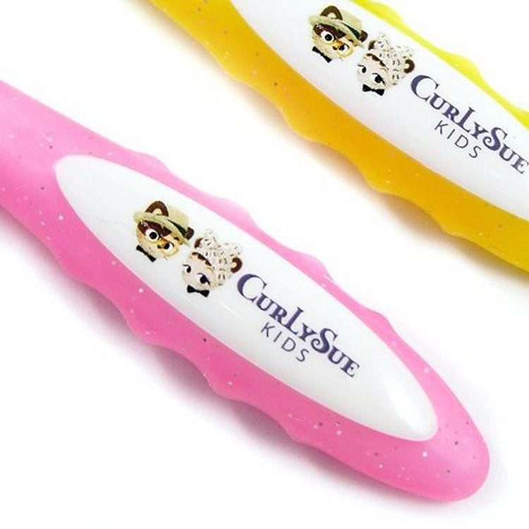 Bàn chải trẻ em Curly Sue màu hồng Chính hãng Ưu đãi - Hình ảnh 4