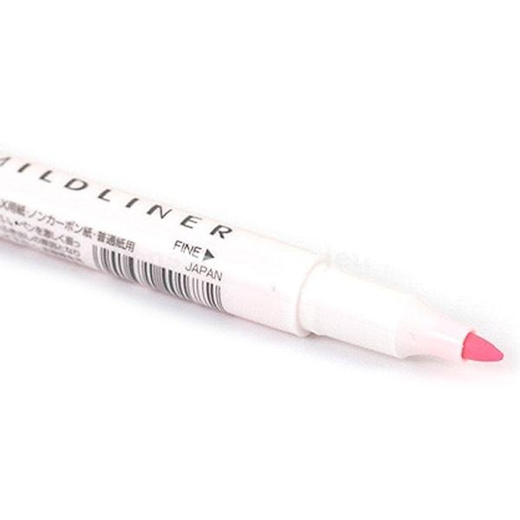 Viết Lông Dầu Dạ Quang Zebra Mildliner-MP (Mild Pink) - Ảnh 6
