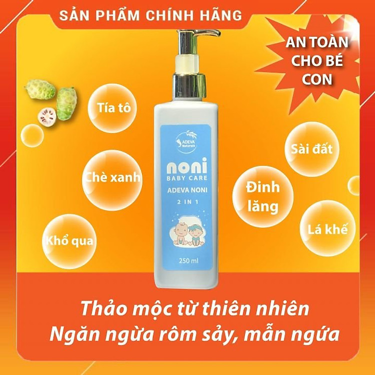 Mua Dầu gội sữa tắm thảo mộc 2 trong 1 Chính hãng Ưu đãi - Hình ảnh 2