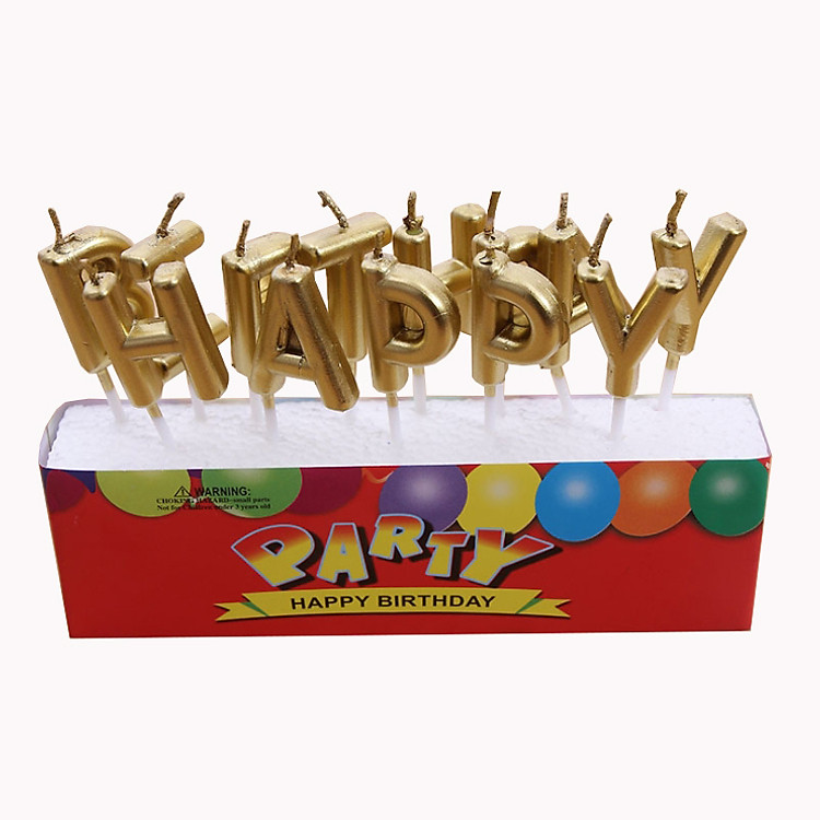 Nến sinh nhật bộ chữ Happy Birthday