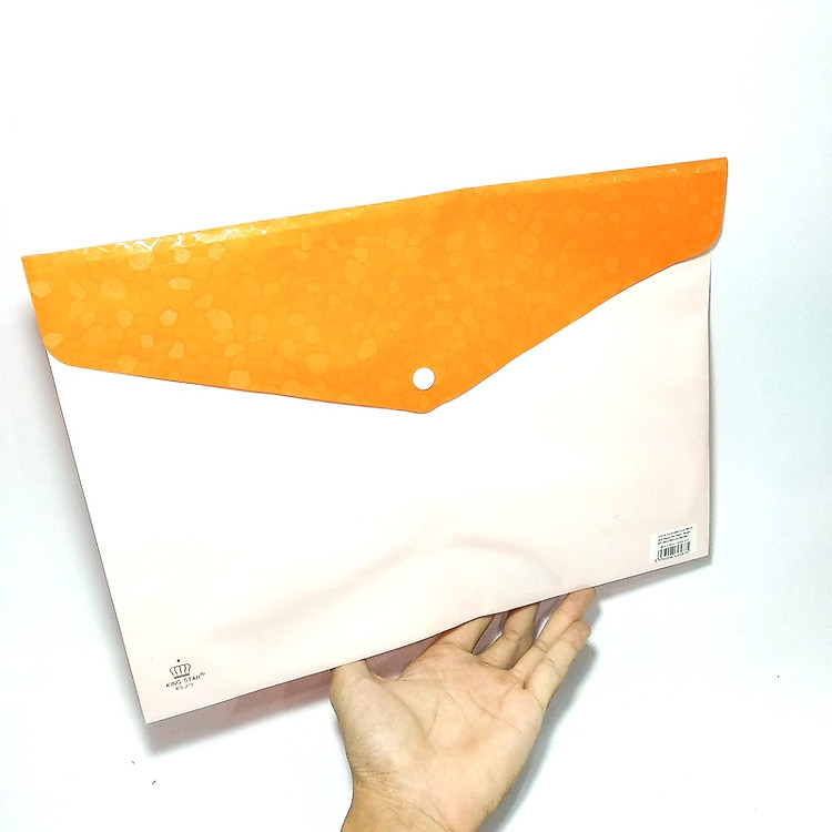 Bìa 1 Nút 2 Màu F King-Star (Màu Cam) - Ảnh 3