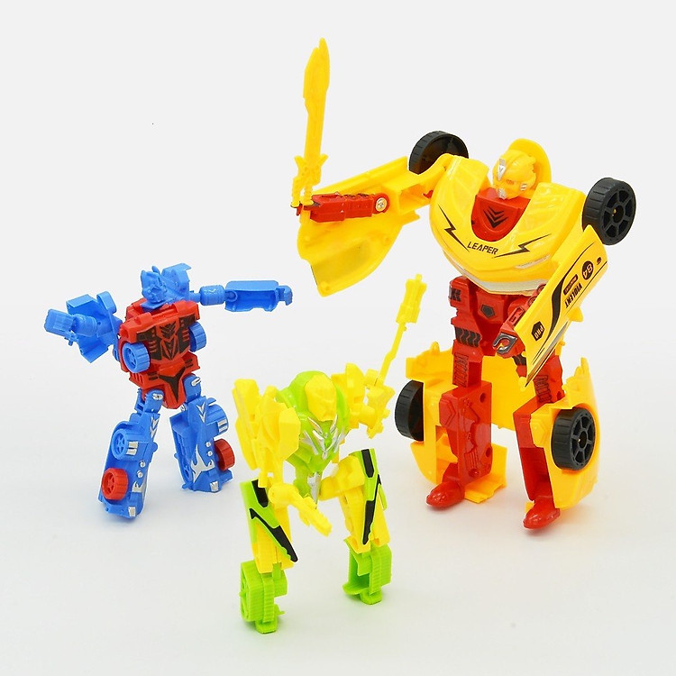 Robot Biến Hình Biệt Đội Sấm Sét DK81193 Chính hãng Giá tốt - Hình ảnh 4