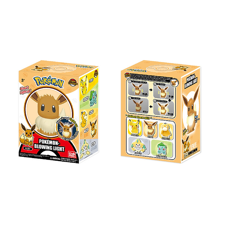 Đồ Chơi Phát Sáng Pokemon Eevee Chính hãng Ưu đãi - Hình ảnh 3