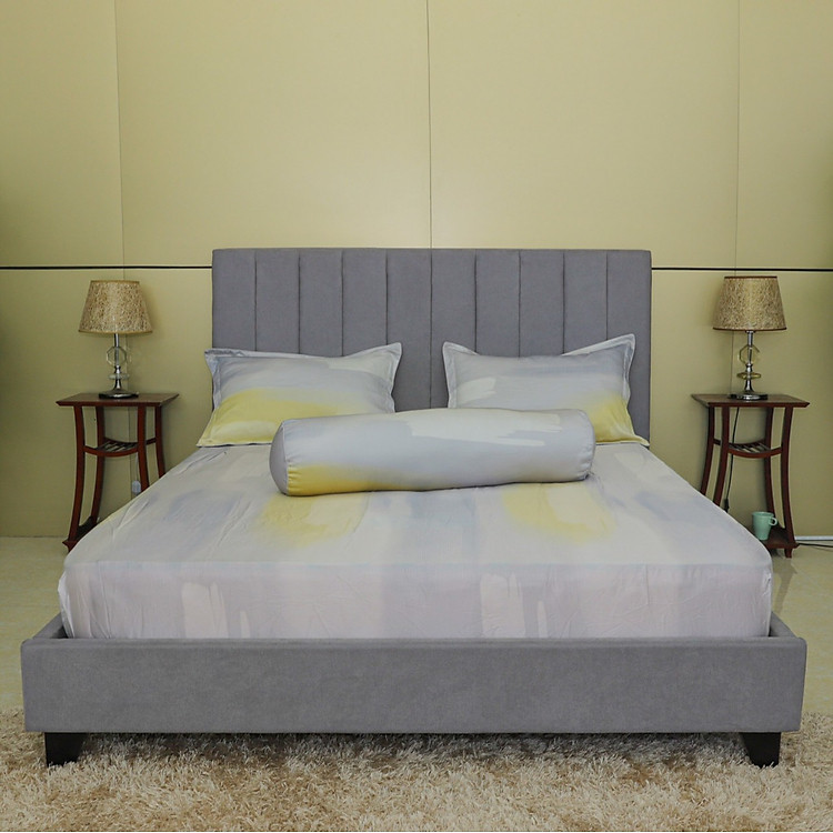 Bộ drap gối Tencel Premium Hometex ( 4 món )