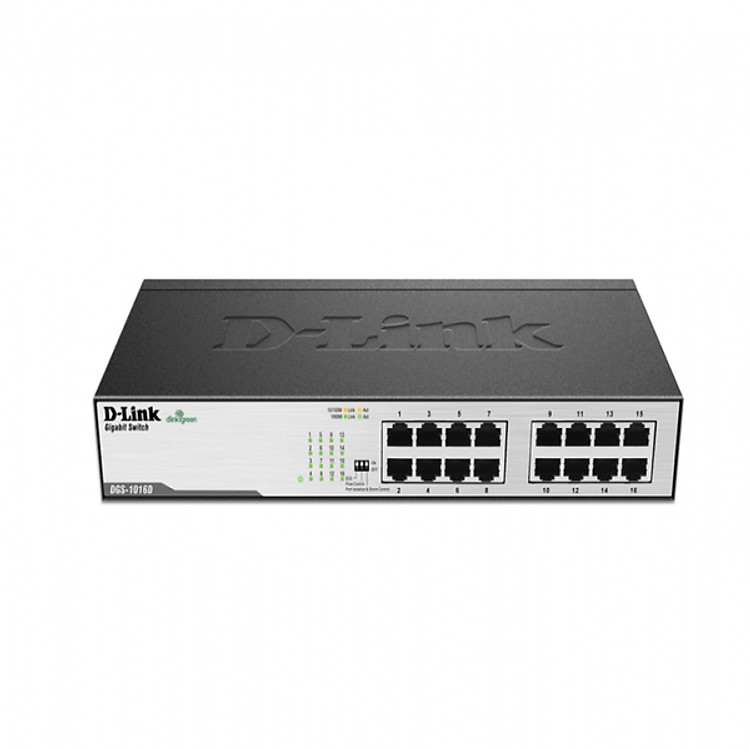 Bộ chuyển đổi D-link DGS-1016D TG - Hàng Chính Hãng