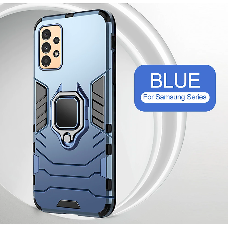 Ốp lưng SamSung Galaxy A13 iron man chống sốc kèm iring - Hàng nhập khẩu