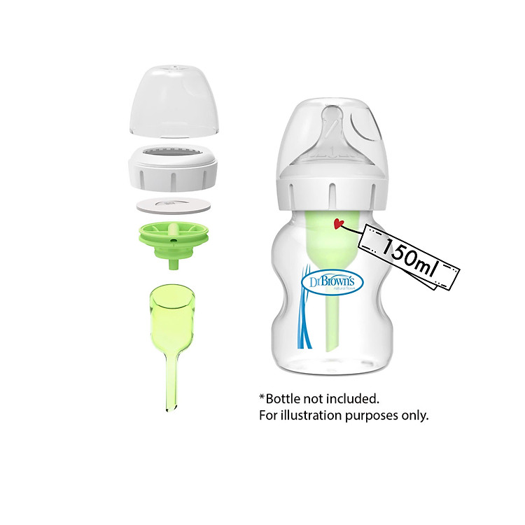 Mua Bộ phụ kiện bình sữa Dr.Brown's 150ml Chính hãng Giá tốt - Hình ảnh 2