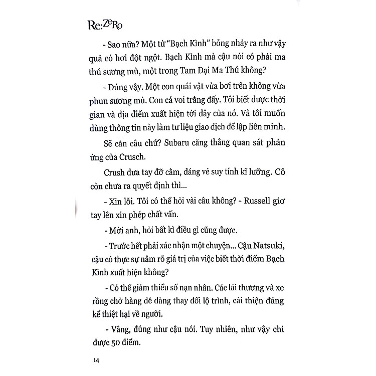 Re:zero - Bắt Đầu Lại Ở Thế Giới Khác 7 (Tái Bản 2021) - Ảnh 3