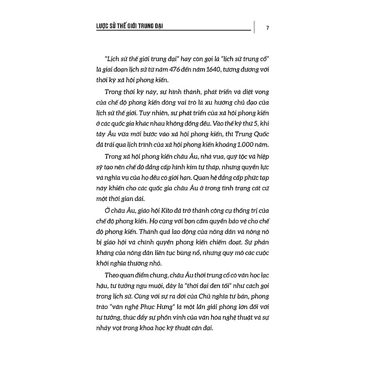 Lược Sử Thế Giới Trung Đại - Ảnh 4