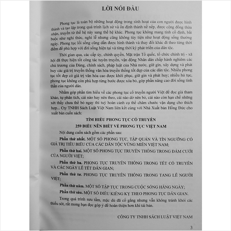 Tim Hiểu Phong Tục Cổ Truyền - 259 Điều Nên Biết Về Phong Tục Việt Nam - Ảnh 2