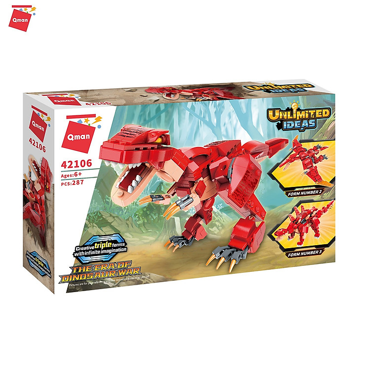 Đồ Chơi Lắp Ráp Khủng Long 3 Trong 1 Chính hãng Ưu đãi