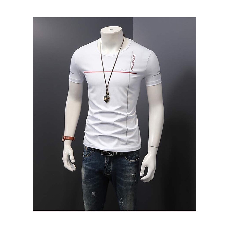 Áo Thun Nam Cotton Body Cao Cấp Co Giãn Tốt