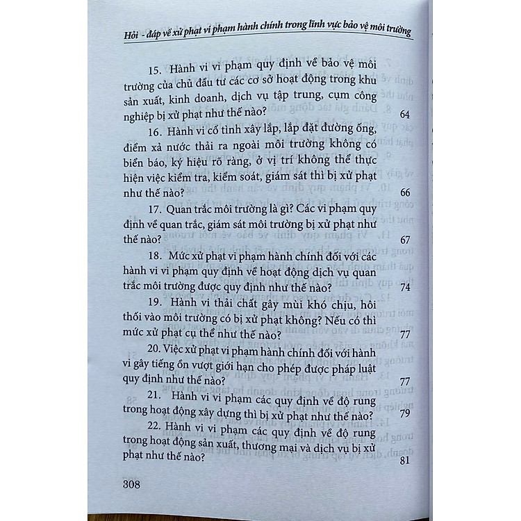 Hỏi - Đáp Về Xử Phạt Vi Phạm Hành Chính Trong Lĩnh Vực Bảo Vệ Môi Trường - Ảnh 6