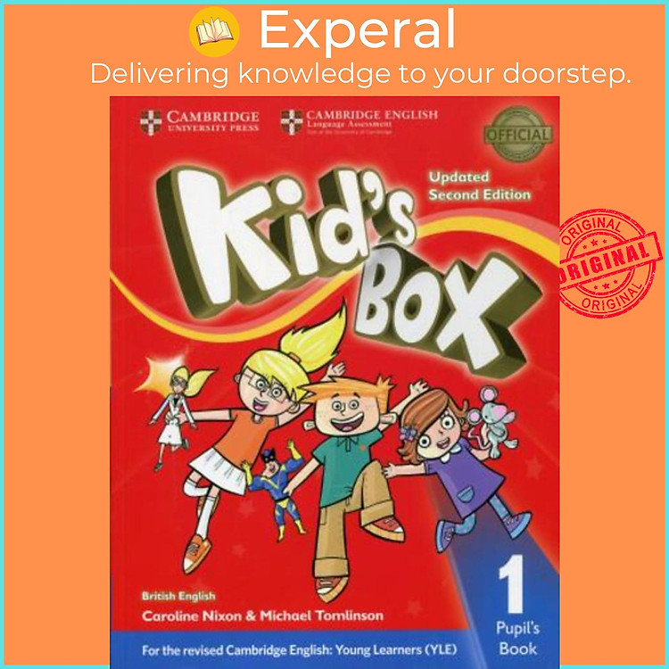 Sách - Kid's Box Level 1 Pupil's Book British English by Caroline Nixon (UK edition, paperback)