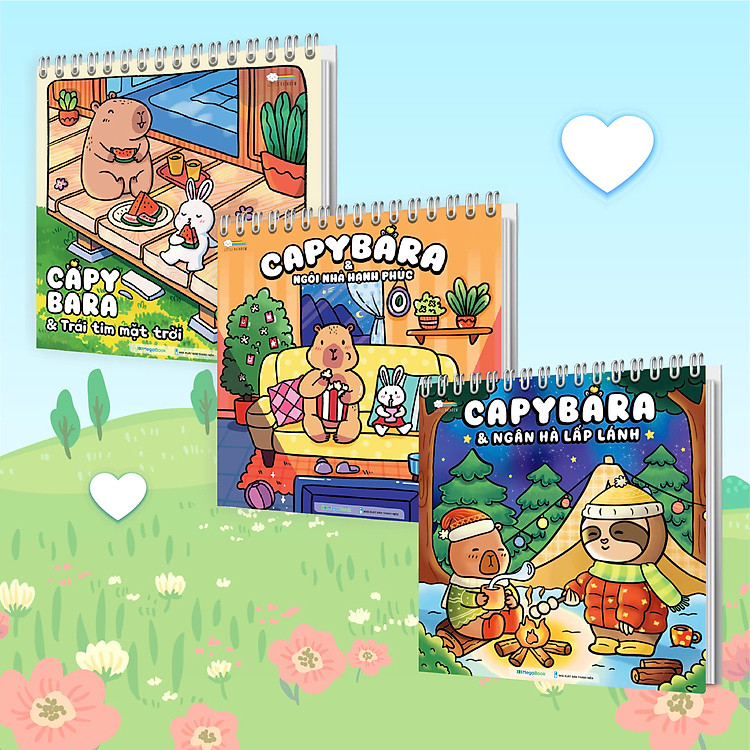 Sách Tô Màu Capybara