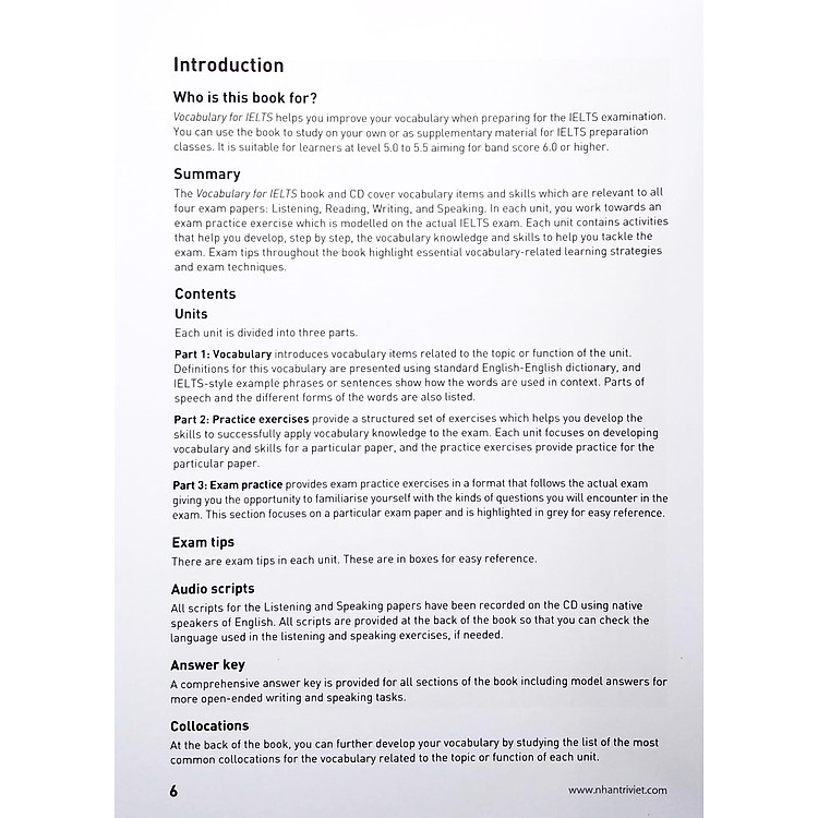 Collins English For Exams - Vocabulary For IELTS (2022) - Ảnh 4