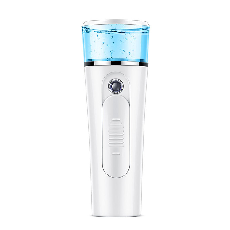 Máy xông hơi mặt mini cầm tay xịt khoáng Nano LADÝ kiểu Hàn Quốc – Kiêm sạc dự phòng