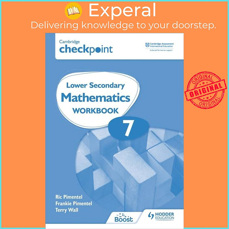 Sách - Cambridge Checkpoint Lower Secondary Mathematics Workbook 7 - Second Edit by Ric Pimentel (UK edition, paperback)