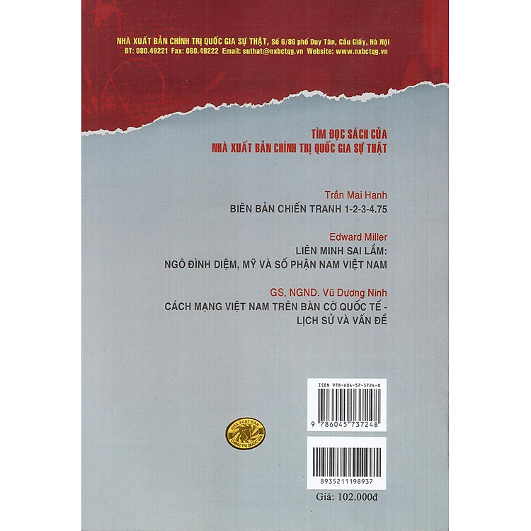 Tiếp Xúc Bí Mật Việt Nam - Hoa Kỳ Trước Hội Nghị Pari (Tái Bản 2023) - Ảnh 7