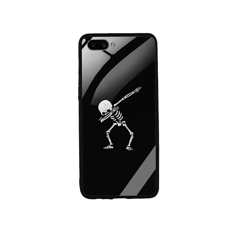 Ốp Lưng Kính Cường Lực cho điện thoại Oppo A3s - Bone