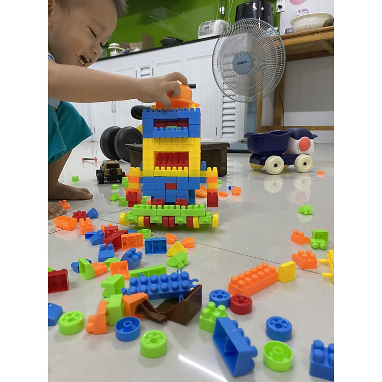 Đồ chơi Lắp Ráp TO 136 chi tiết cho bé Chính hãng Ưu đãi - Hình ảnh 3