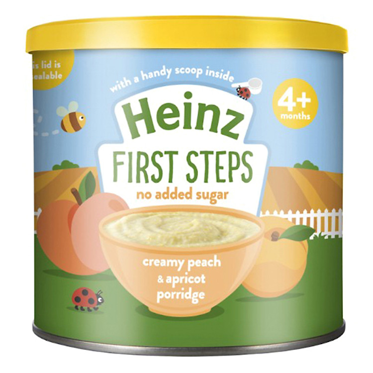 Bột Ăn Dặm Đào Mơ Heinz (240g)