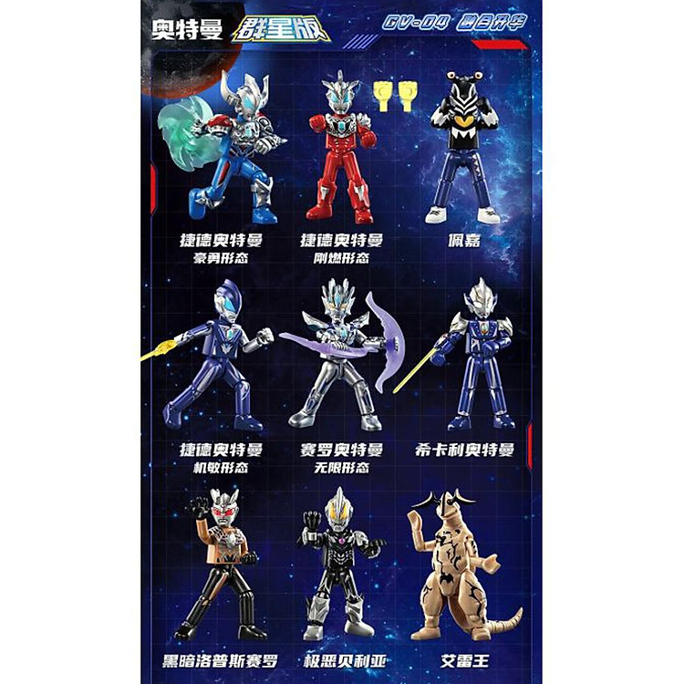 Đồ Chơi Lắp Ráp Ultraman Galaxy 04 Chính hãng Ưu đãi - Hình ảnh 4
