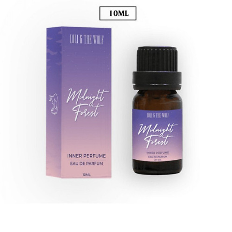 Nước hoa vùng kín nữ - Midnight Forest Eau De Parfum - chai chấm 10ml - LOLI & THE WOLF