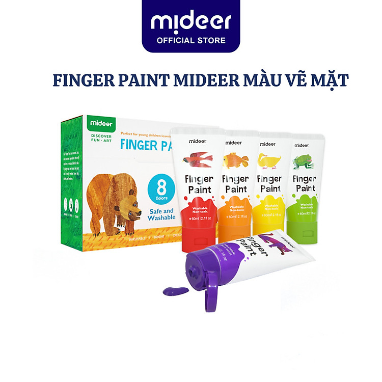 Tìm mua tại Avakids: Finger Paint Mideer an toàn cho bé - Ngập tràn khuyến mãi
