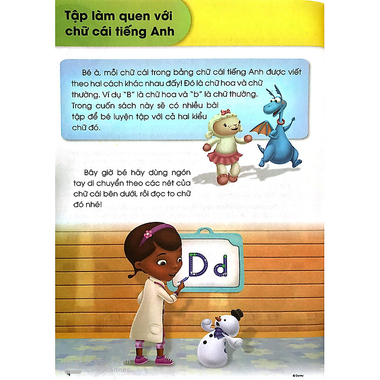 Các Kĩ Năng Học Tập Của Disney - Cùng Học Chữ Cái Tiếng Anh Tập 1 (4-5 Tuổi) - Ảnh 2