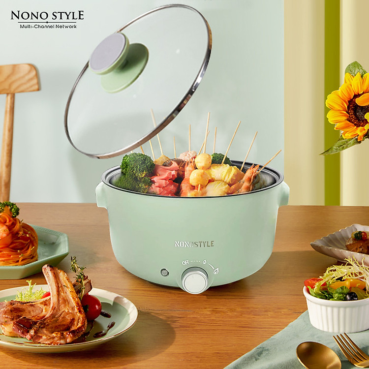 Nồi Điện Đa Năng Nonostyle (3L) - Hàng Chính Hãng