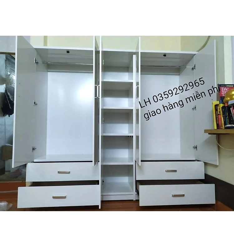 Tủ nhựa đài Loan 5 cánh