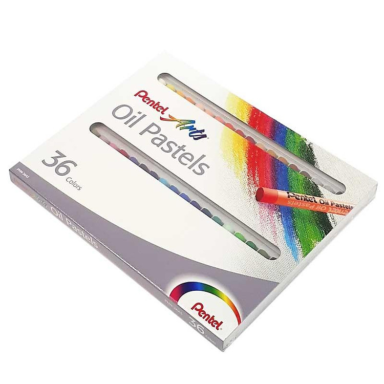 Hộp Sáp Dầu 36 Màu Pentel PHN-36AS - Ảnh 3