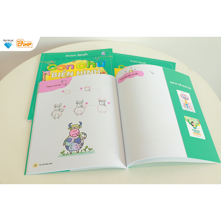 Con Chữ Biến Hình - Sách Dạy Vẽ Cho Bé Từ 4 Tuổi Trở Lên - Ảnh 5