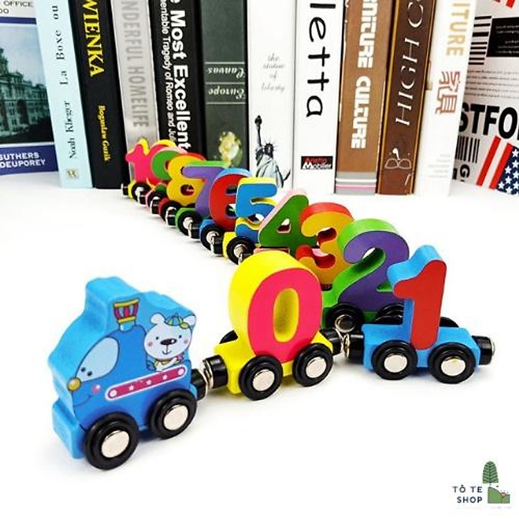 Mua Tàu Kéo Số Chữ Nam Châm Giáo Dục Chính hãng Giá rẻ - Hình ảnh 4