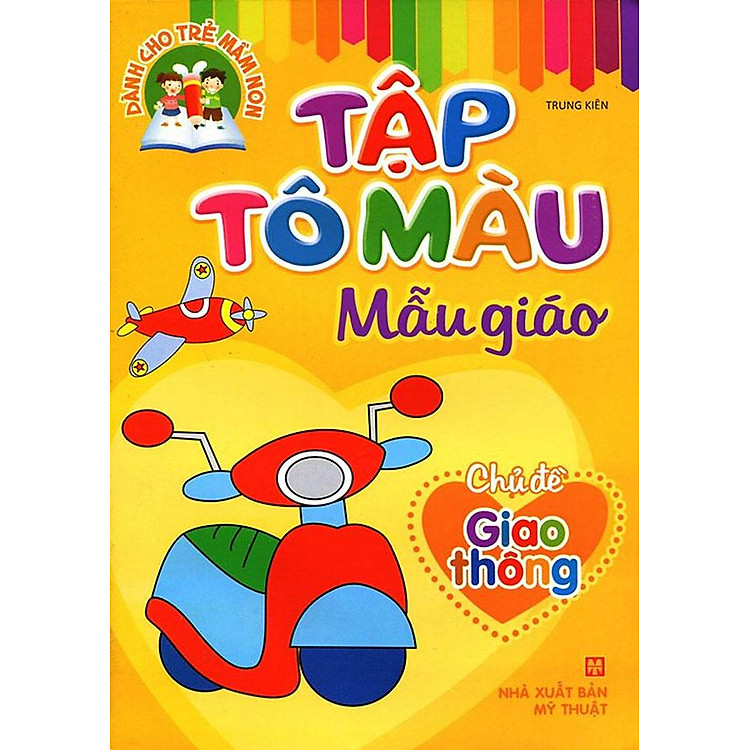 Tập Tô Màu Mẫu Giáo – Chủ Đề Giao Thông