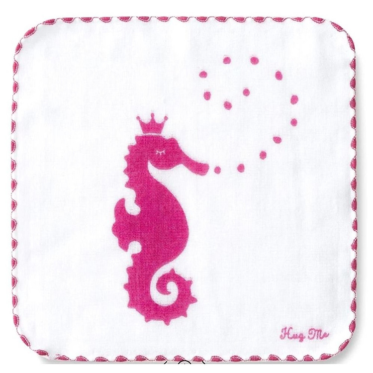 Mua Khăn tay gạc Orunet hình cá ngựa HW0818 Chính hãng Tiết kiệm