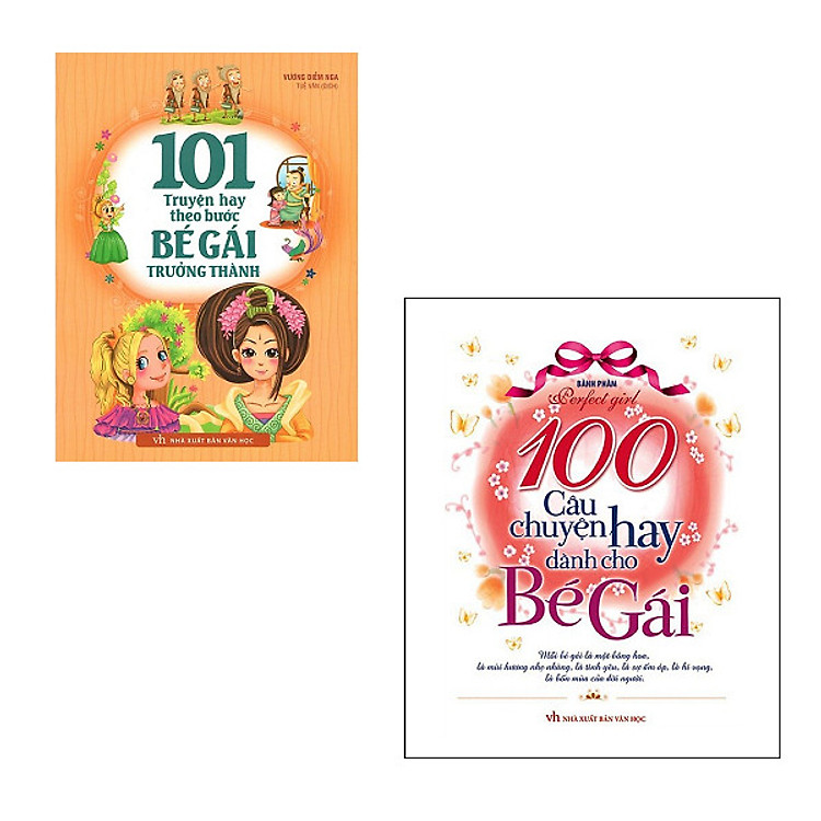 Combo 101 Truyện Hay Theo Bước Bé Gái Trưởng Thành + 100 Câu Chuyện Hay Dành Cho Bé Gái