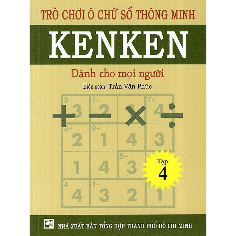 Trò Chơi Ô Chữ Số Thông Minh Kenken – Dành Cho Mọi Người (Tập 4)