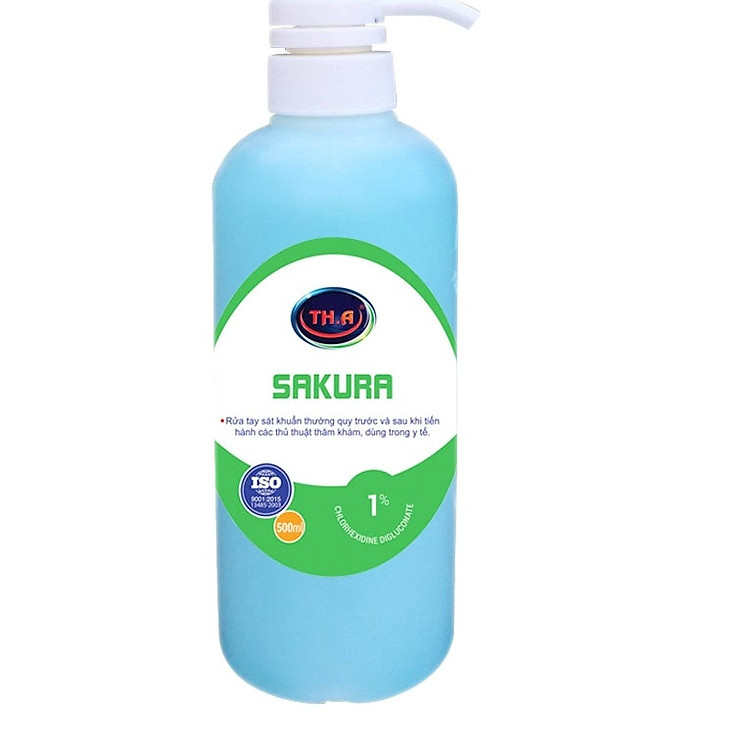 Sữa rửa tay diệt khuẩn Sakura